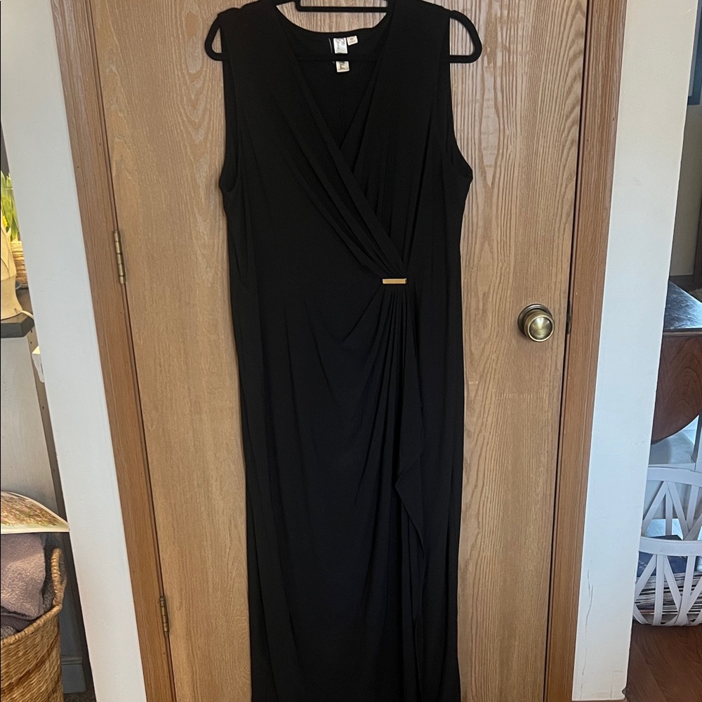 Emma & Michele Black Formal Dress